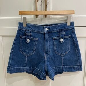 Veronica Beard Darnele Denim Short Size 28